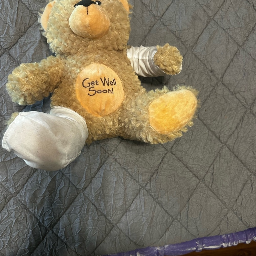 Get Well Soon Teddy Bear - Brown